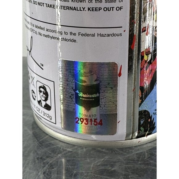 Mr Brainwash Spray Can -Captain America (Red) Signed and Numbered 17 Of 150 - Picture 11 of 12